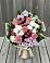 Букет цветов из: Альстромерии, Гвоздики, Розы и Хризантемы в Бежаницы