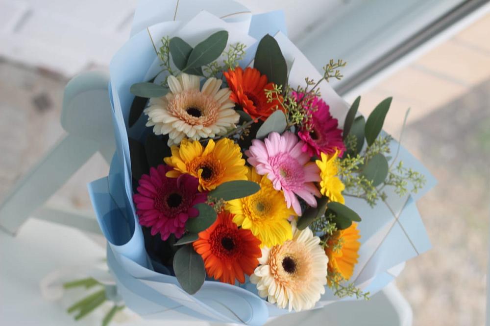 Букет цветов из: Герберы в Бежаницы