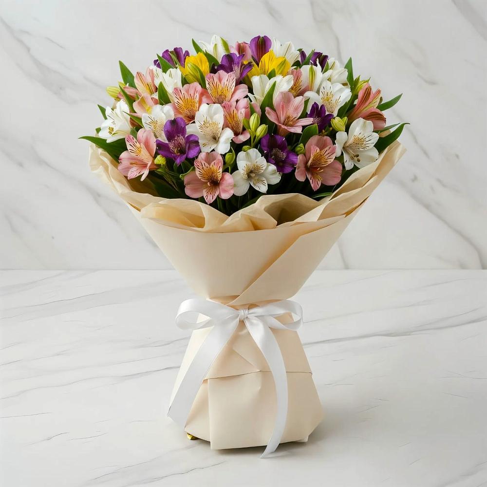 Букет цветов из: Альстромерии в Бежаницы