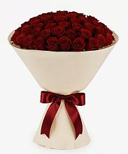 Букет 101 Бордовая роза Блэк Бакарра в Бежаницы