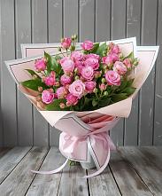 Букет Розовый кустик #REPLACE_PRED# Бежаницы