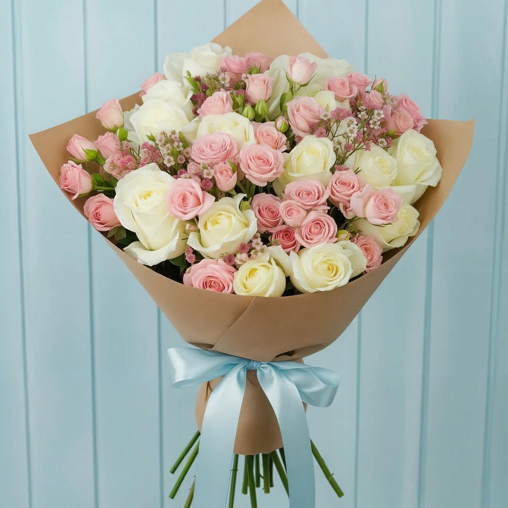 Букет цветов из: Розы в Бежаницы