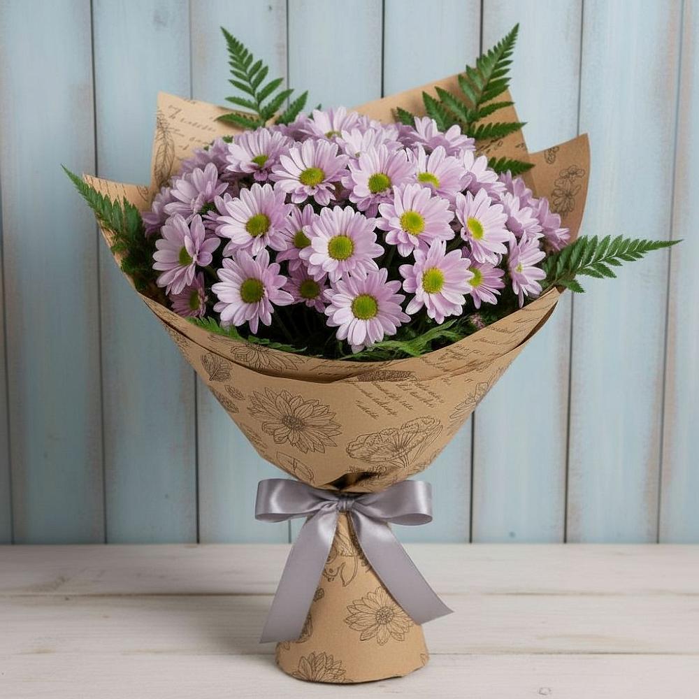 Букет цветов из: Хризантемы в Бежаницы