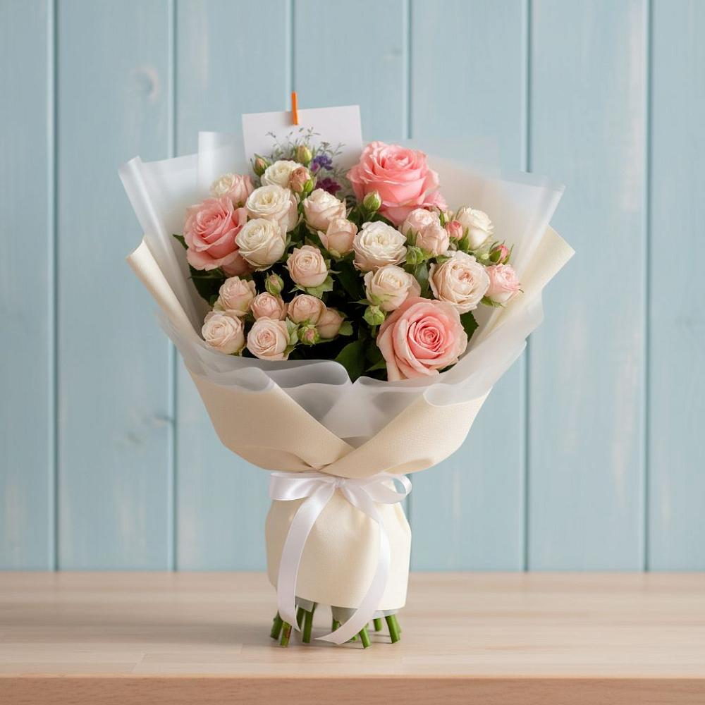 Букет цветов из: Розы в Бежаницы