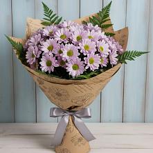 Букет цветов из:  Хризантемы в Бежаницы