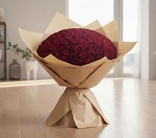 Букет 101 Красная роза в Бежаницы