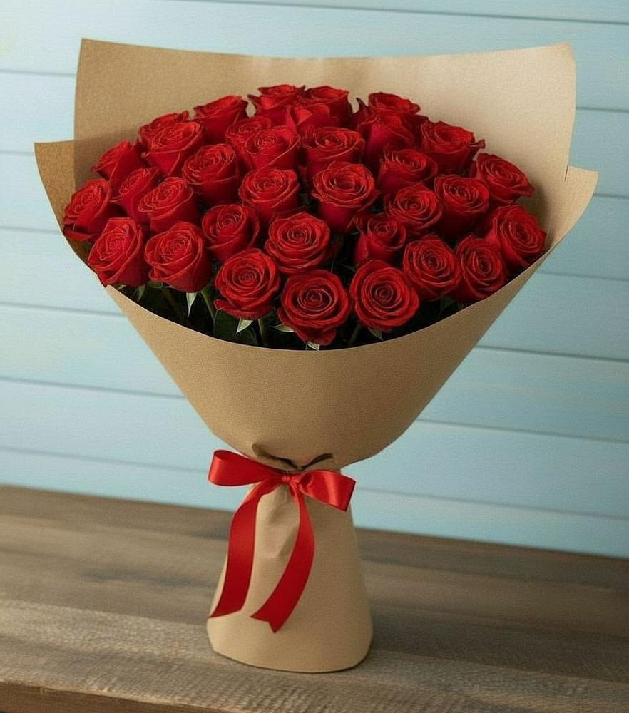 Букет Красные розы Милано в Бежаницы