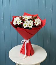 Букет цветов из:  Хризантемы в Бежаницы