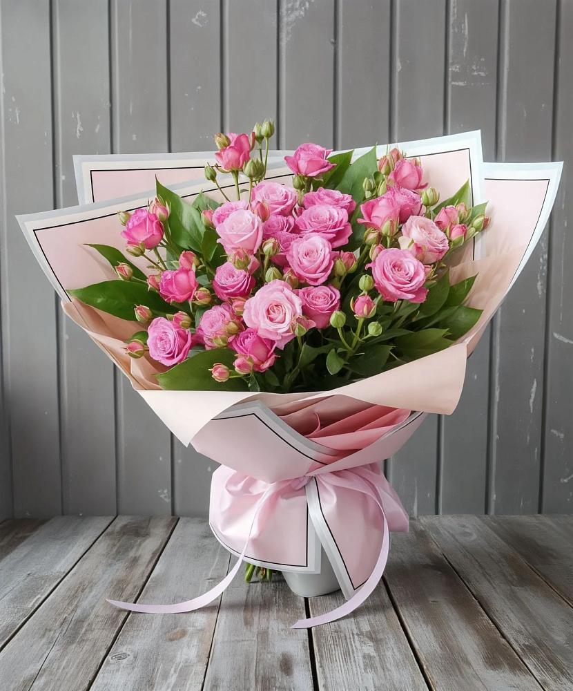 Букет Розовый кустик в Бежаницы
