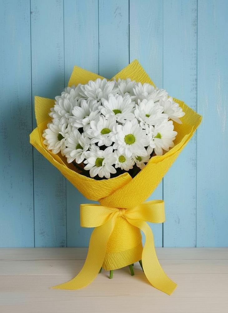 Букет цветов из: Хризантемы в Бежаницы