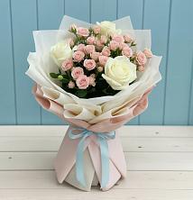 Букет цветов из:  Розы в Бежаницы