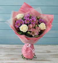 Букет цветов из:  Герберы в Бежаницы