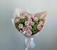 Букет цветов из:  Розы и Хризантемы в Бежаницы