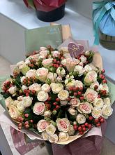 Букет цветов из:  Розы #REPLACE_PRED# Бежаницы