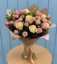 Букет цветов из:  Розы в Бежаницы