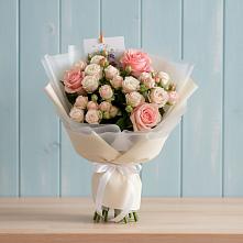Букет цветов из:  Розы в Бежаницы